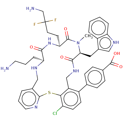 Chemical structure of BindingDB Monomer ID 651507