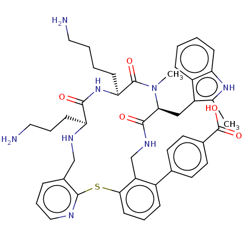 Chemical structure of BindingDB Monomer ID 651509