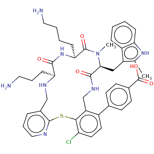 Chemical structure of BindingDB Monomer ID 651510