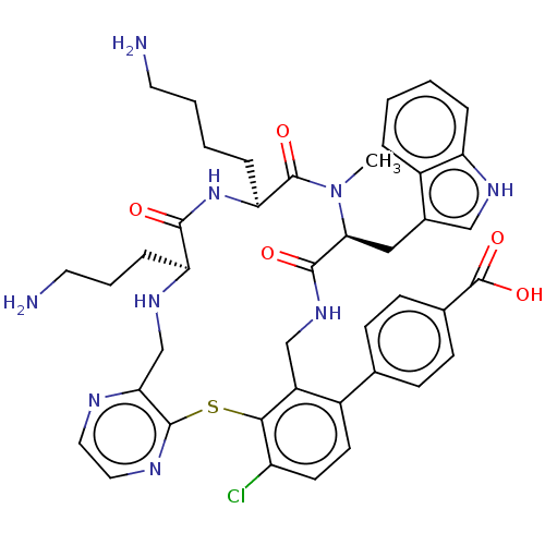 Chemical structure of BindingDB Monomer ID 651512