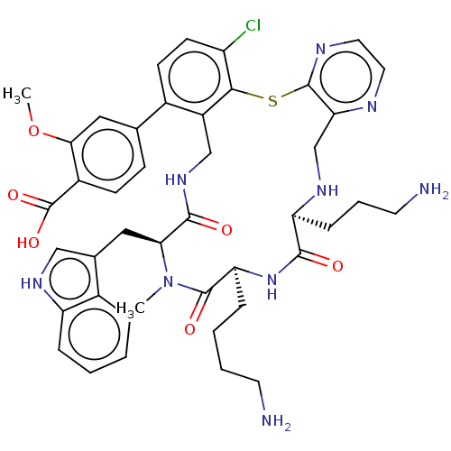 Chemical structure of BindingDB Monomer ID 651515