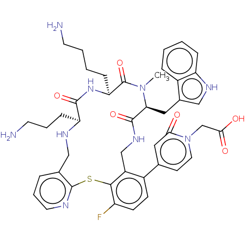 Chemical structure of BindingDB Monomer ID 651517