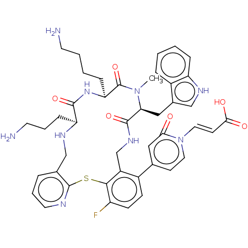 Chemical structure of BindingDB Monomer ID 651518
