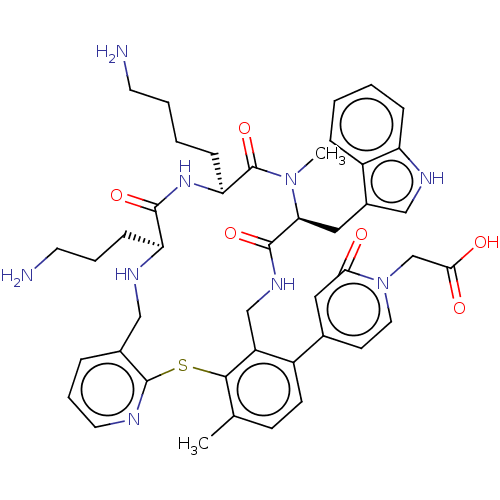 Chemical structure of BindingDB Monomer ID 651520