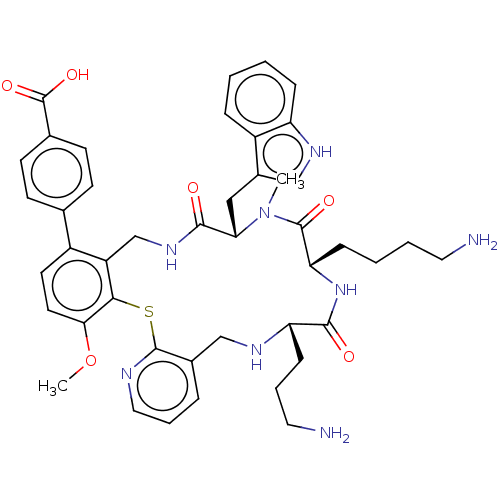 Chemical structure of BindingDB Monomer ID 651521