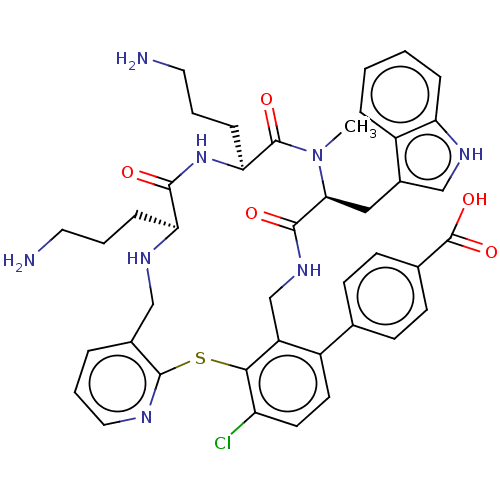 Chemical structure of BindingDB Monomer ID 651522