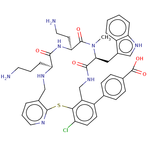 Chemical structure of BindingDB Monomer ID 651523