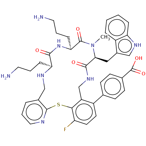 Chemical structure of BindingDB Monomer ID 651524