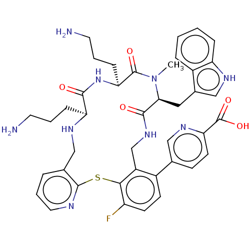 Chemical structure of BindingDB Monomer ID 651525