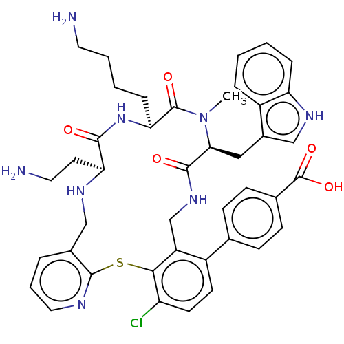 Chemical structure of BindingDB Monomer ID 651526