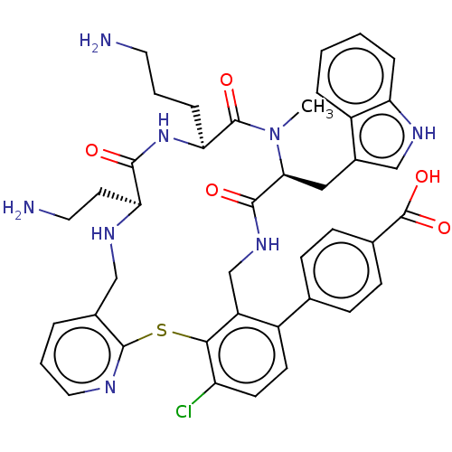 Chemical structure of BindingDB Monomer ID 651527