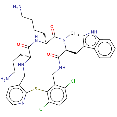 Chemical structure of BindingDB Monomer ID 651532
