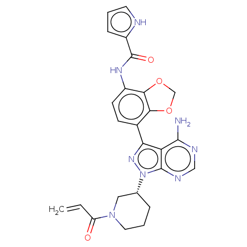 Chemical structure of BindingDB Monomer ID 652819