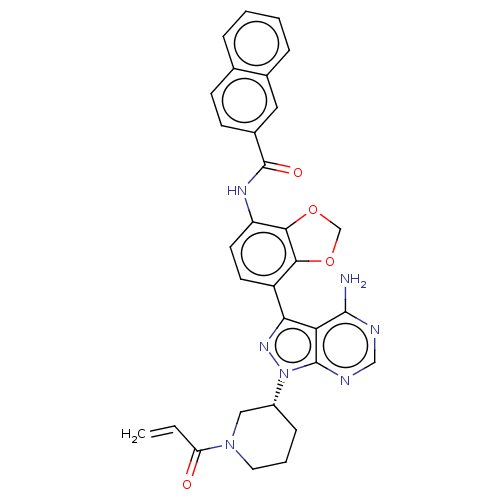 Chemical structure of BindingDB Monomer ID 652834