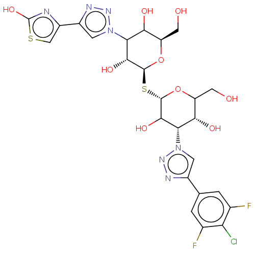 Chemical structure of BindingDB Monomer ID 653576
