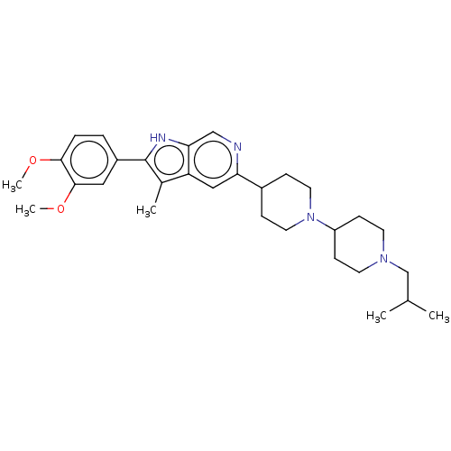 Chemical structure of BindingDB Monomer ID 655054