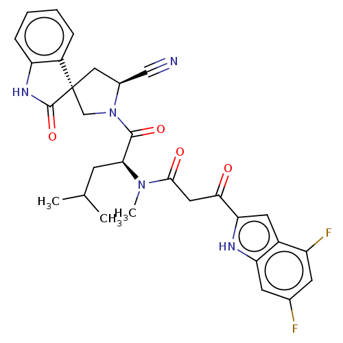 Chemical structure of BindingDB Monomer ID 655509