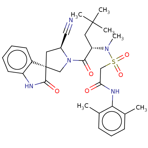Chemical structure of BindingDB Monomer ID 655517