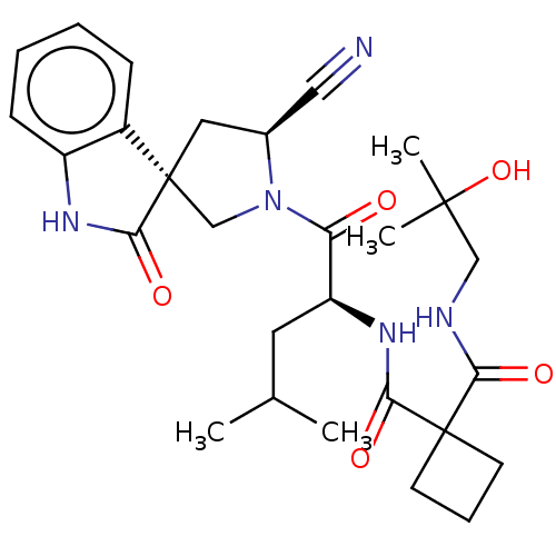 Chemical structure of BindingDB Monomer ID 655542