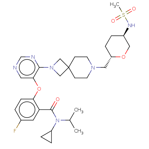 Chemical structure of BindingDB Monomer ID 656623