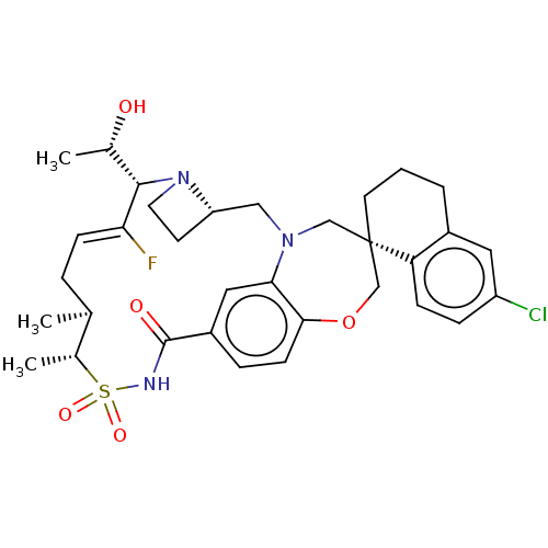 Chemical structure of BindingDB Monomer ID 657995