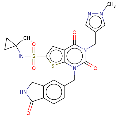 Chemical structure of BindingDB Monomer ID 658564