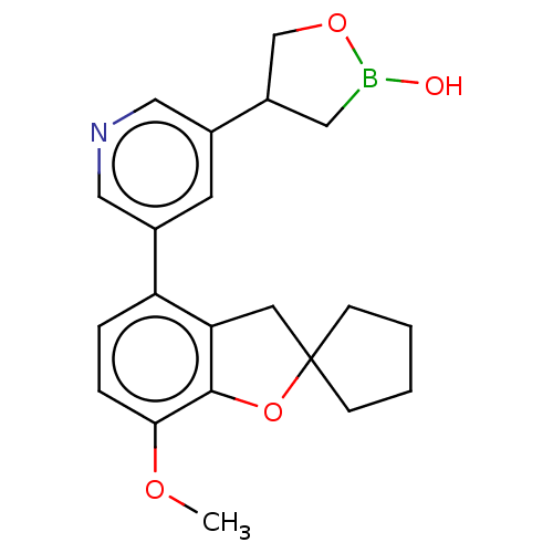 Chemical structure of BindingDB Monomer ID 658660