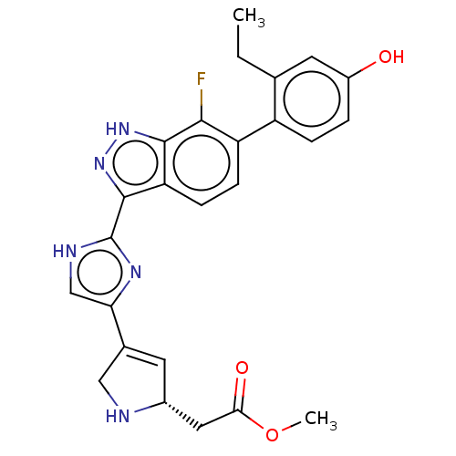 Chemical structure of BindingDB Monomer ID 659136