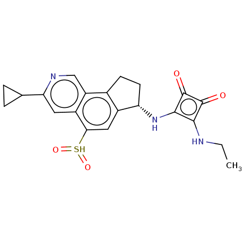 Chemical structure of BindingDB Monomer ID 659573