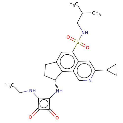 Chemical structure of BindingDB Monomer ID 659576
