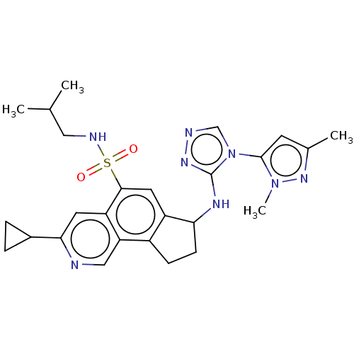Chemical structure of BindingDB Monomer ID 659580