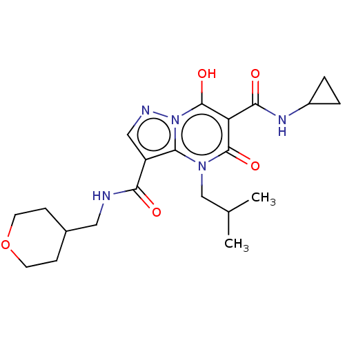 Chemical structure of BindingDB Monomer ID 659784