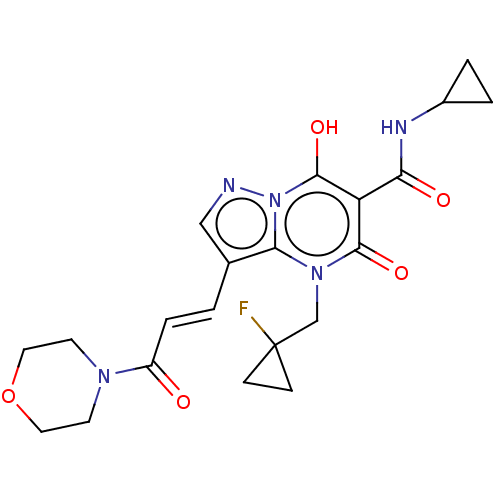 Chemical structure of BindingDB Monomer ID 659927