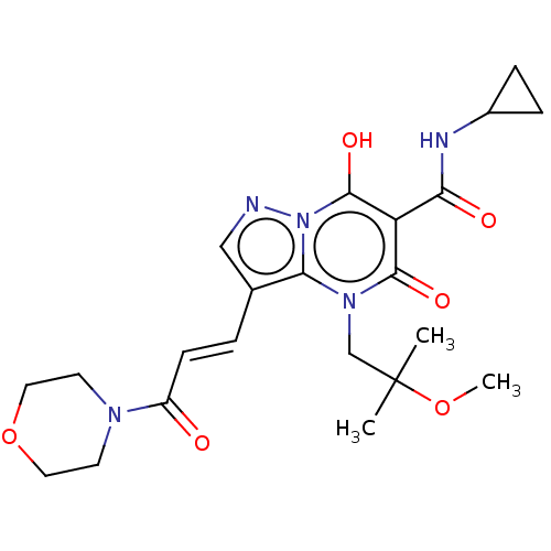 Chemical structure of BindingDB Monomer ID 659928