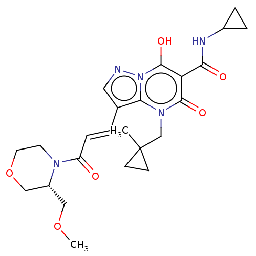 Chemical structure of BindingDB Monomer ID 659935