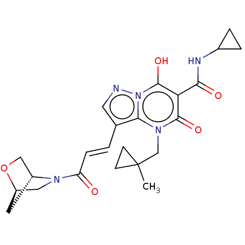 Chemical structure of BindingDB Monomer ID 659937