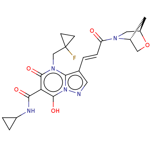 Chemical structure of BindingDB Monomer ID 659938