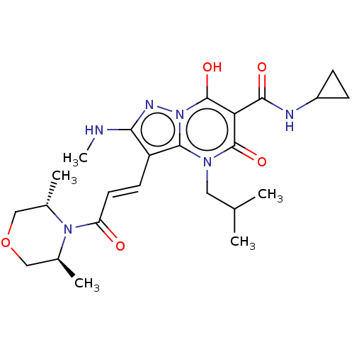 Chemical structure of BindingDB Monomer ID 659995
