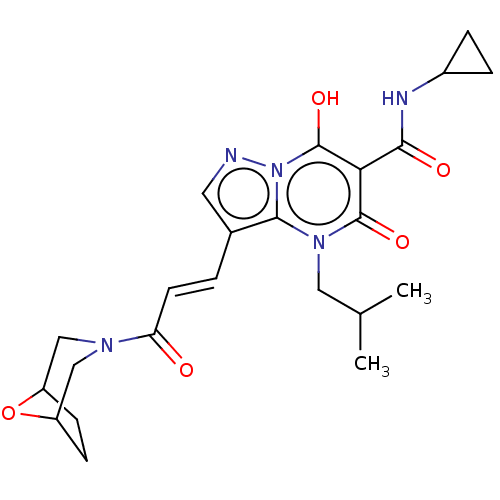 Chemical structure of BindingDB Monomer ID 660019