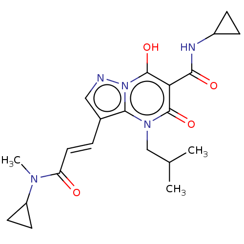 Chemical structure of BindingDB Monomer ID 660060