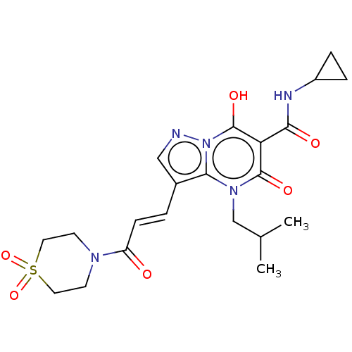 Chemical structure of BindingDB Monomer ID 660077
