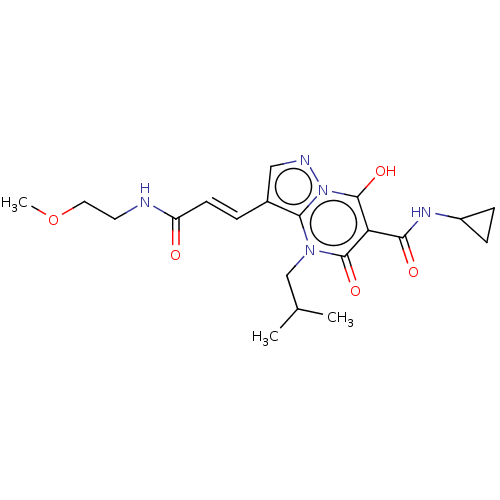 Chemical structure of BindingDB Monomer ID 660080