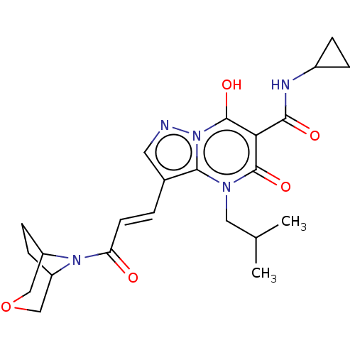 Chemical structure of BindingDB Monomer ID 660096