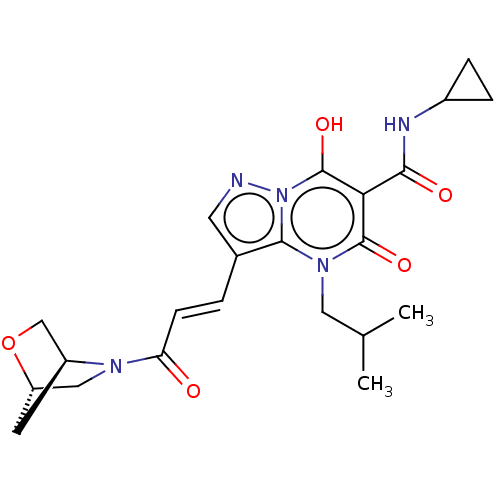 Chemical structure of BindingDB Monomer ID 660102