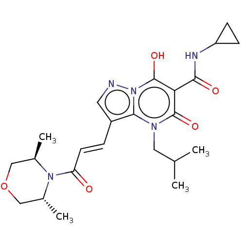 Chemical structure of BindingDB Monomer ID 660119