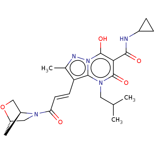 Chemical structure of BindingDB Monomer ID 660316