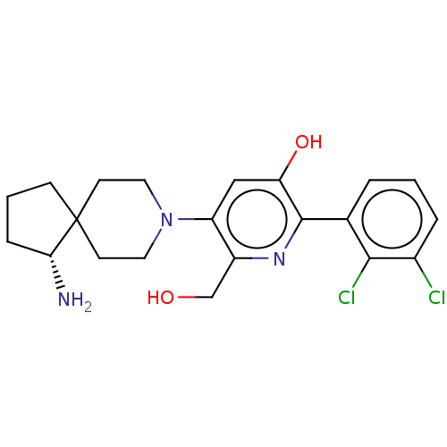 Chemical structure of BindingDB Monomer ID 660320