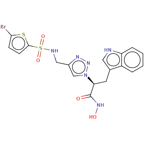 Chemical structure of BindingDB Monomer ID 661058