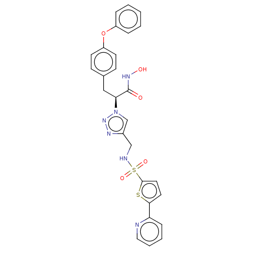 Chemical structure of BindingDB Monomer ID 661076