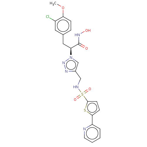 Chemical structure of BindingDB Monomer ID 661107